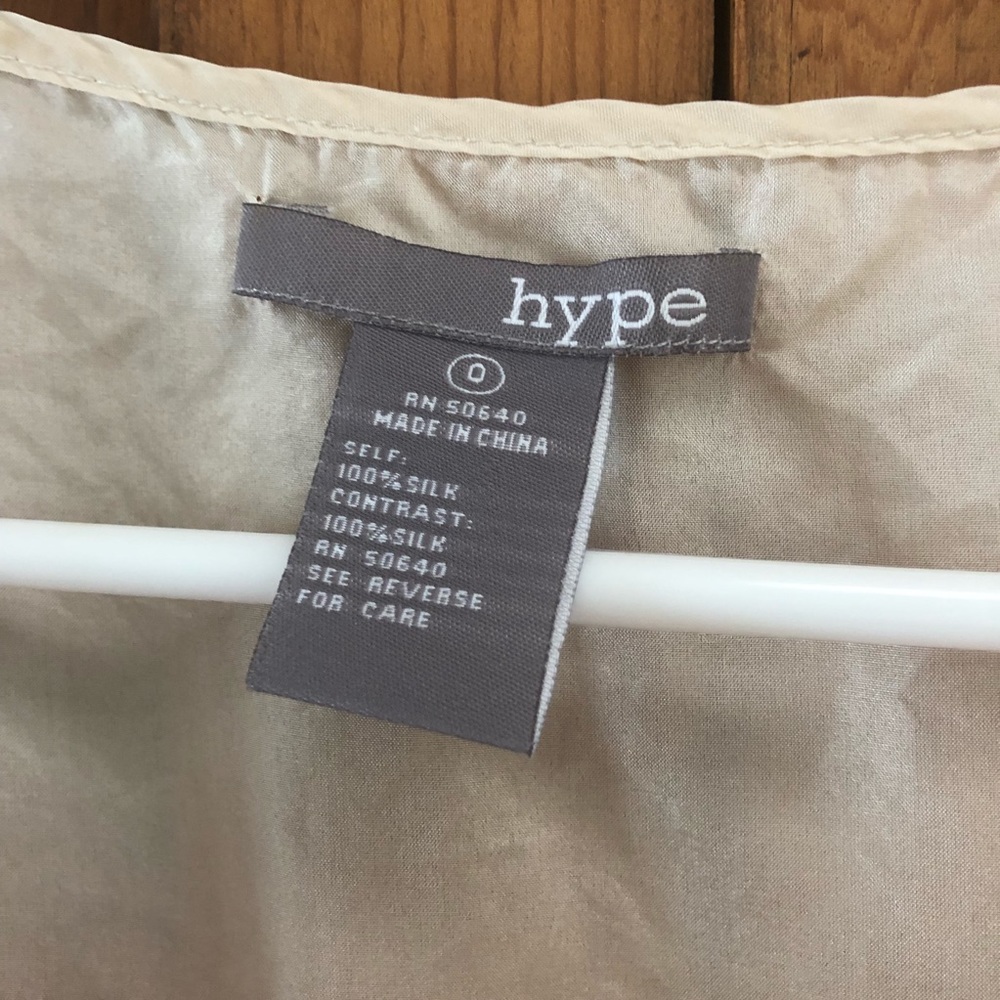Anthropologie Silk Blouse by Hype - Picture 4 of 8